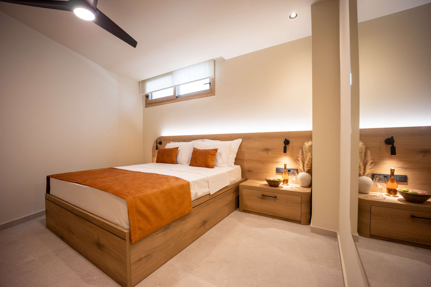 🌿 Double Room – Basement Level